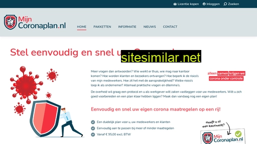 mijncoronaplan.nl alternative sites