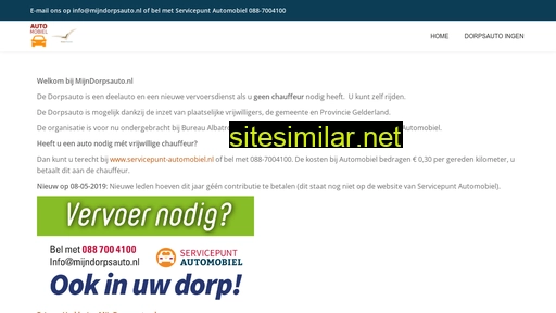 mijndorpsauto.nl alternative sites