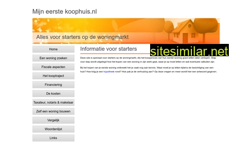 mijneerstekoophuis.nl alternative sites