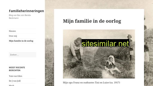 mijnfamilieindeoorlog.nl alternative sites