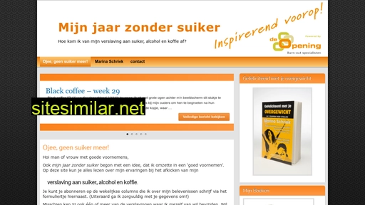 mijnjaarzondersuiker.nl alternative sites