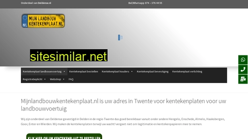 mijnlandbouwkentekenplaat.nl alternative sites
