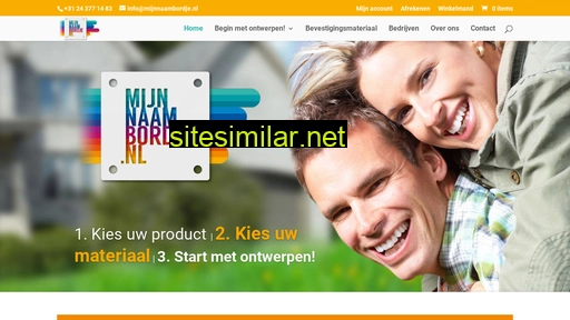 mijnnaambordje.nl alternative sites