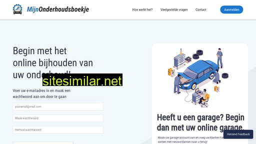 mijnonderhoudsboekje.nl alternative sites