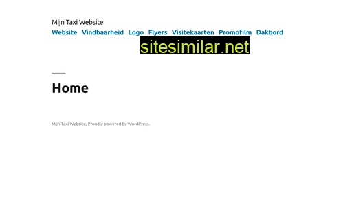 mijntaxiwebsite.nl alternative sites