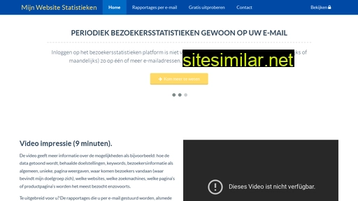 mijnwebsitestatistieken.nl alternative sites