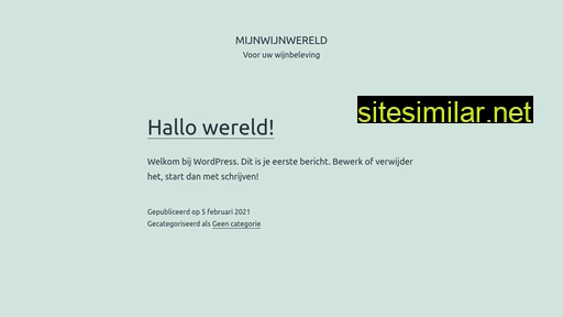 mijnwijnwereld.nl alternative sites