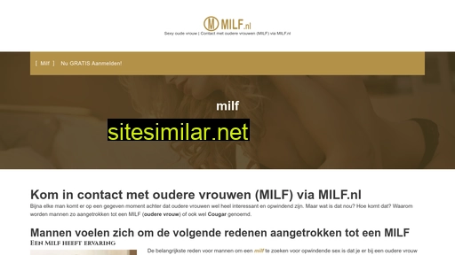milf.nl alternative sites