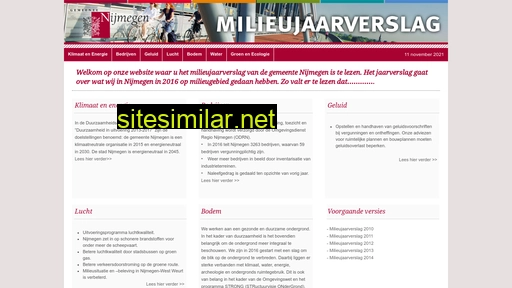 milieujaarverslagnijmegen.nl alternative sites