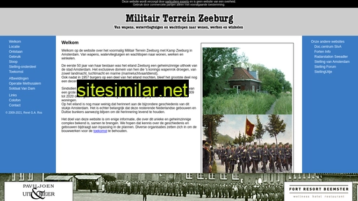 Militairzeeburg similar sites