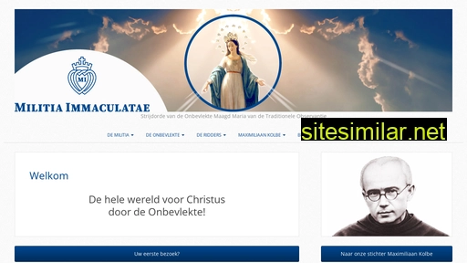 militia-immaculatae.nl alternative sites