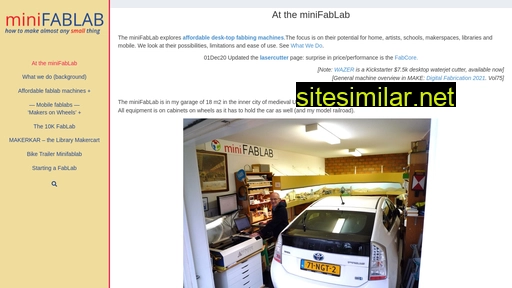 minifablab.nl alternative sites