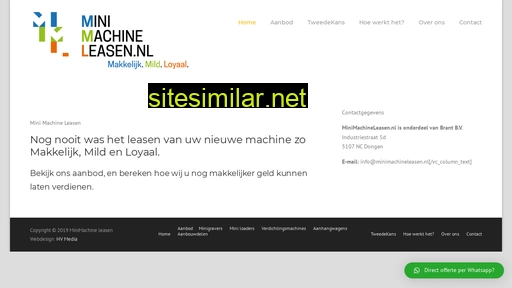 minimachineleasen.nl alternative sites