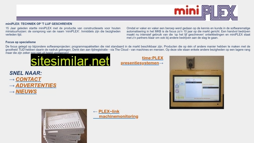 miniplex.nl alternative sites