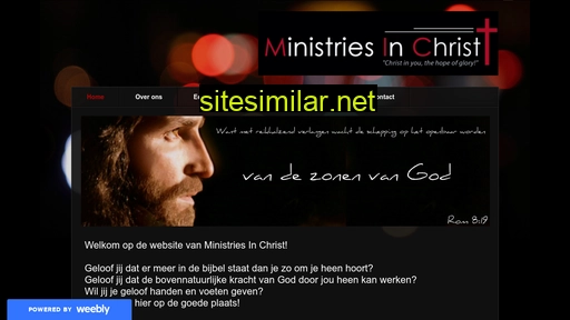ministriesinchrist.nl alternative sites