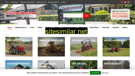 miniwerktuigen.nl alternative sites