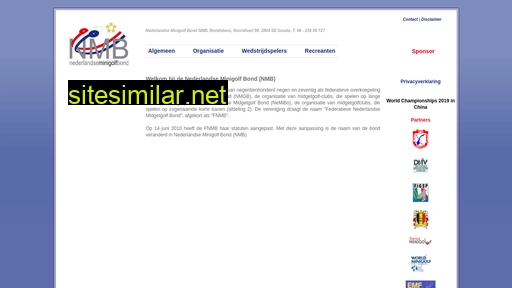 minigolfbond.nl alternative sites