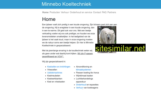 minnebokoeltechniek.nl alternative sites