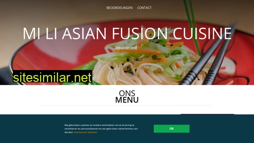 Mi-li-asian-fusion-cuisine similar sites