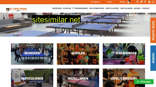 mjtafeltennis.nl alternative sites