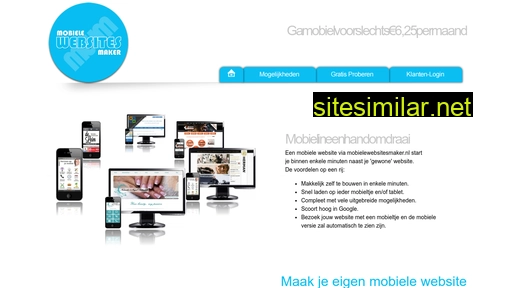 mobielewebsitesmaker.nl alternative sites