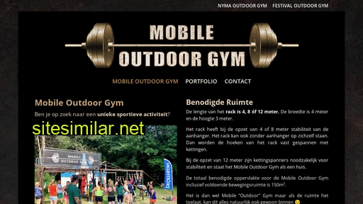 mobileoutdoorgym.nl alternative sites