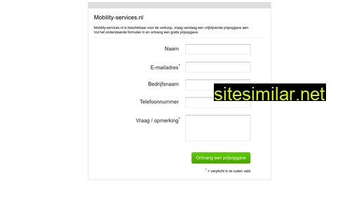 mobility-services.nl alternative sites