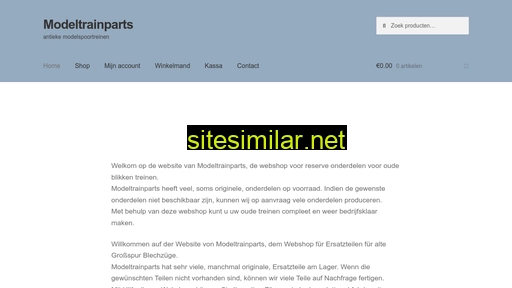 modeltrainparts.nl alternative sites