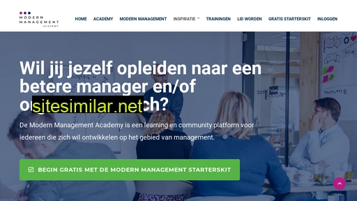 modernmanagementacademy.nl alternative sites