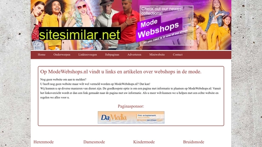 Modewebshops similar sites