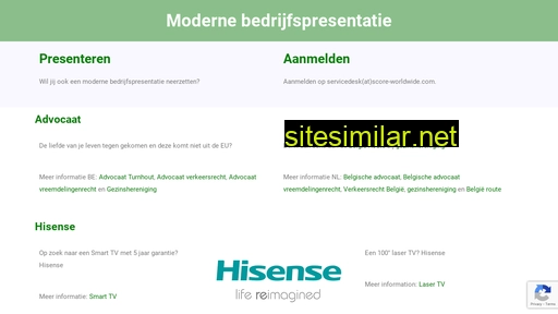 modernebedrijfspresentatie.nl alternative sites
