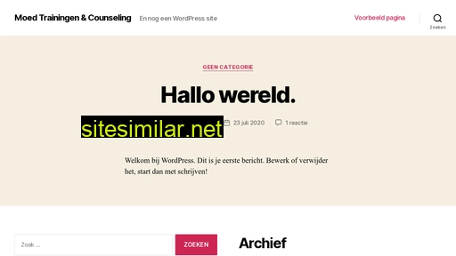 moedtrainingen.nl alternative sites