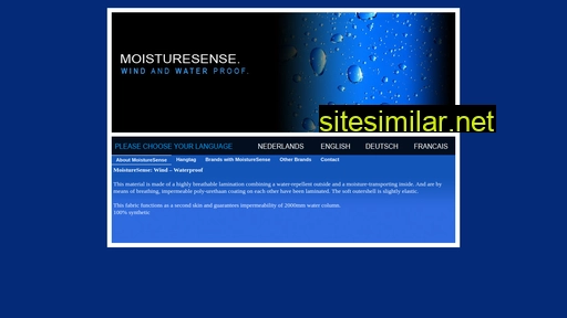 moisturesense.nl alternative sites