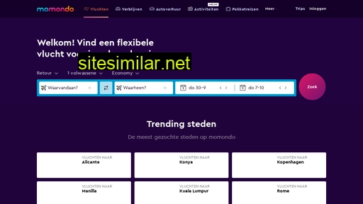 momondo.nl alternative sites