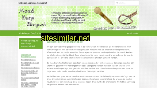 mondharpshop.nl alternative sites