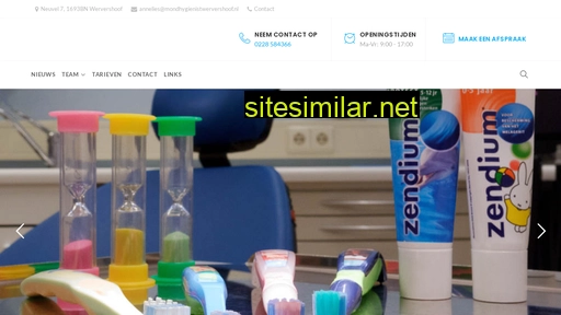 mondhygienistwervershoof.nl alternative sites