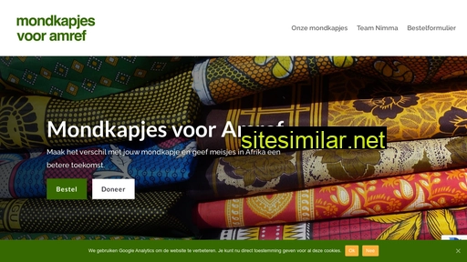mondkapjesvooramref.nl alternative sites
