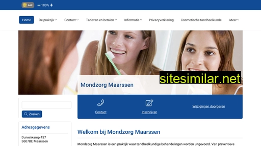 mondzorgmaarssen.nl alternative sites