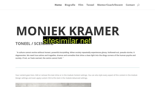 moniekkramer.nl alternative sites
