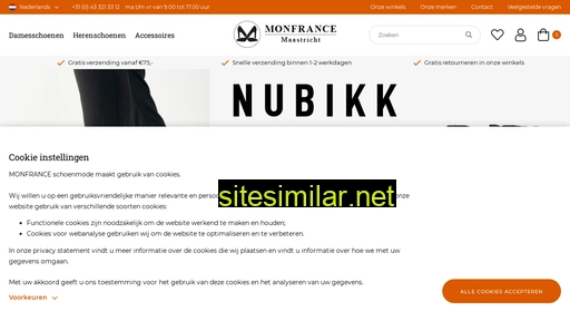monfranceschoenmode.nl alternative sites