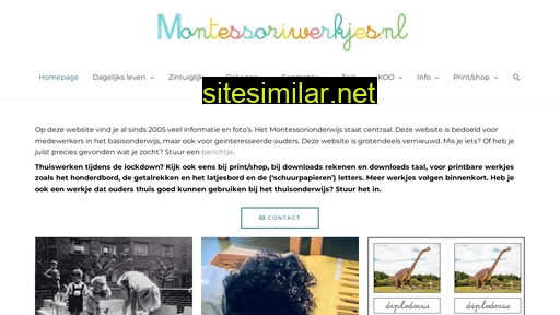 montessoriwerkjes.nl alternative sites