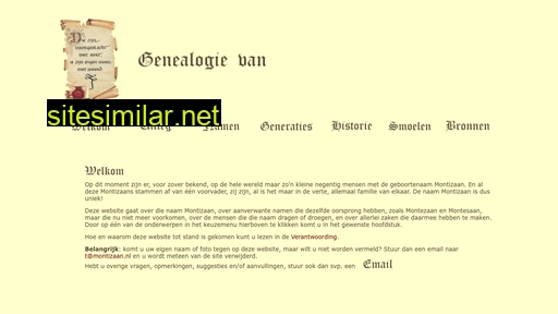 montizaan.nl alternative sites