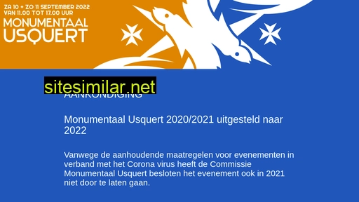 monumentaalusquert.nl alternative sites