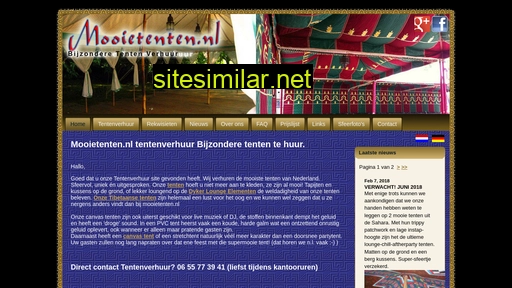 mooietenten.nl alternative sites