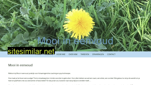 mooiineenvoud.nl alternative sites