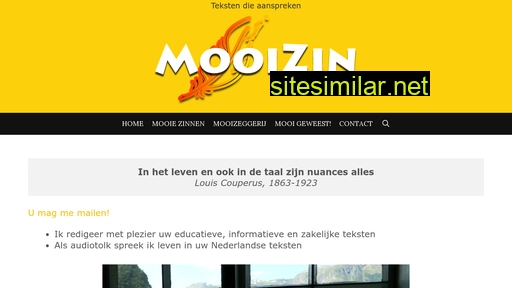 mooizin.nl alternative sites