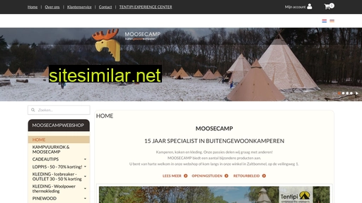 moosecampwebshop.nl alternative sites