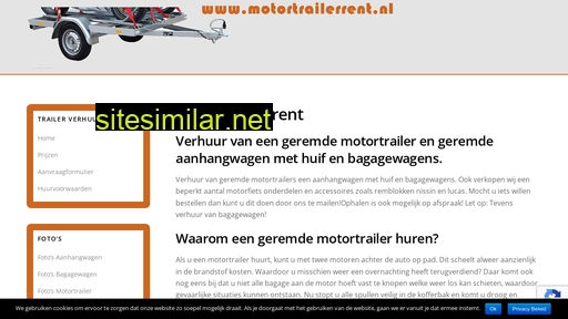 motortrailerrent.nl alternative sites