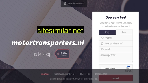 motortransporters.nl alternative sites