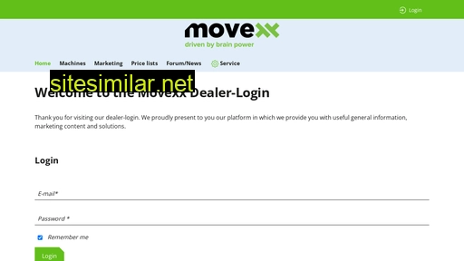Movexx-dealers similar sites